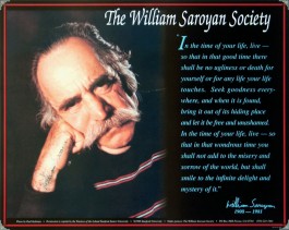 William Saroyan Society, The