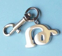 Armenian Initial Keychain "Toh"