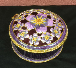 Forget-Me-Not Jewelry Box