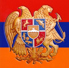 Armenia Flag and Emblem Sticker