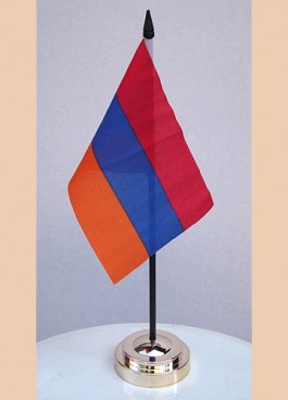 Hand-Held Desktop Flag of Armenia