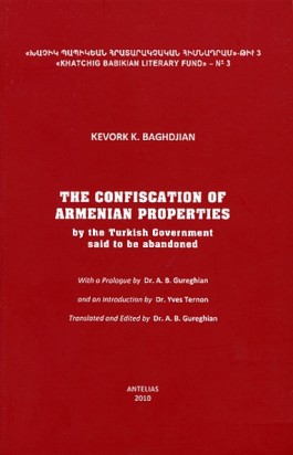 Confiscation of Armenian Properties by the Turkish Government Said to be Abandoned, The