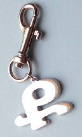 Armenian Initial Keychain "Keh"