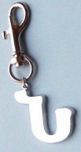 Armenian Initial Keychain "Nu"