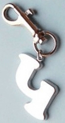 Armenian Initial Keychain "Gehn"