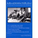 Armenian Forum: Volume 1, Number 4, Winter 1998-99