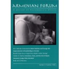 Armenian Forum: Volume 1, Number 2, Summer 1998