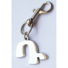 Armenian Initial Keychain "Dah"