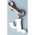 Armenian Initial Keychain "Vev"