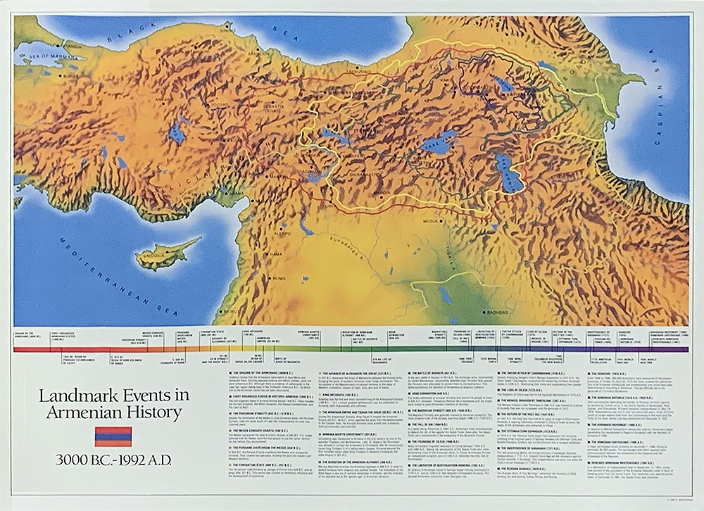 Map of Armenia with collecting sites (Map provided by Philippe