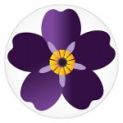 Forget-Me-Not Genocide Centennial Button Pin
